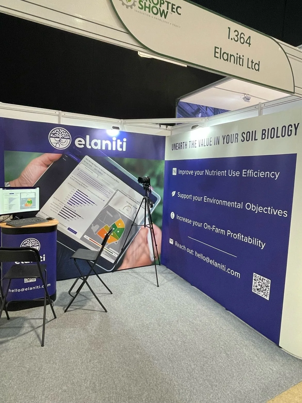 CropTec at the home of Agriculture