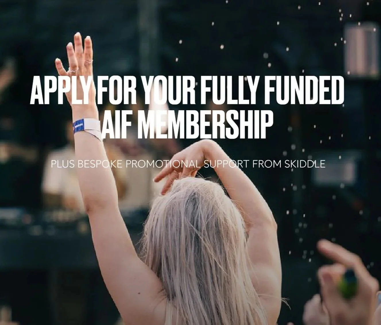 Skiddle to offer free AIF memberships & marketing to independent UK Festivals