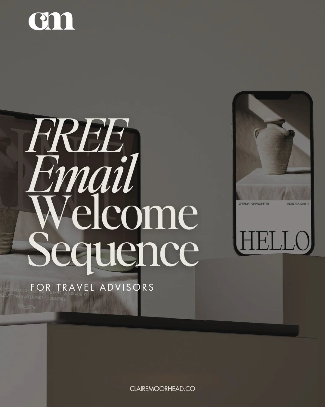 Your dream client's journey starts here. 💌  Turn every new subscriber into a loyal client with a series of emails that captivate, connect, and convert. 

Designed for amazing luxury travel advisors like you, this welcome sequence is your client&rsqu