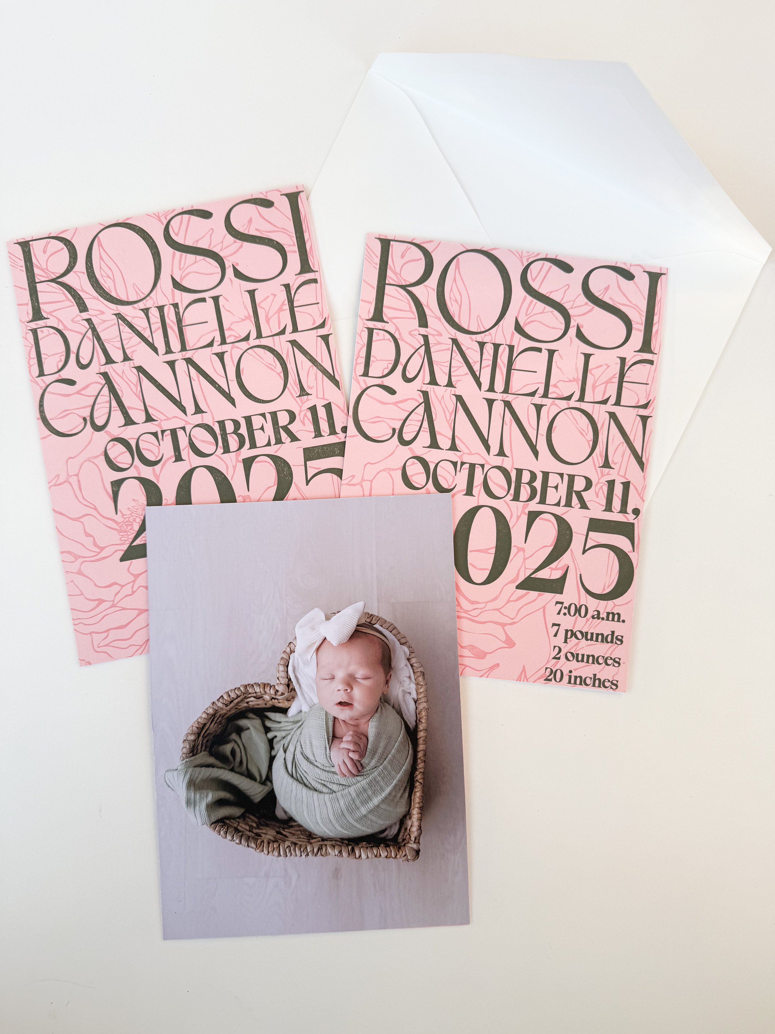 Rossi’s Birth Announcement