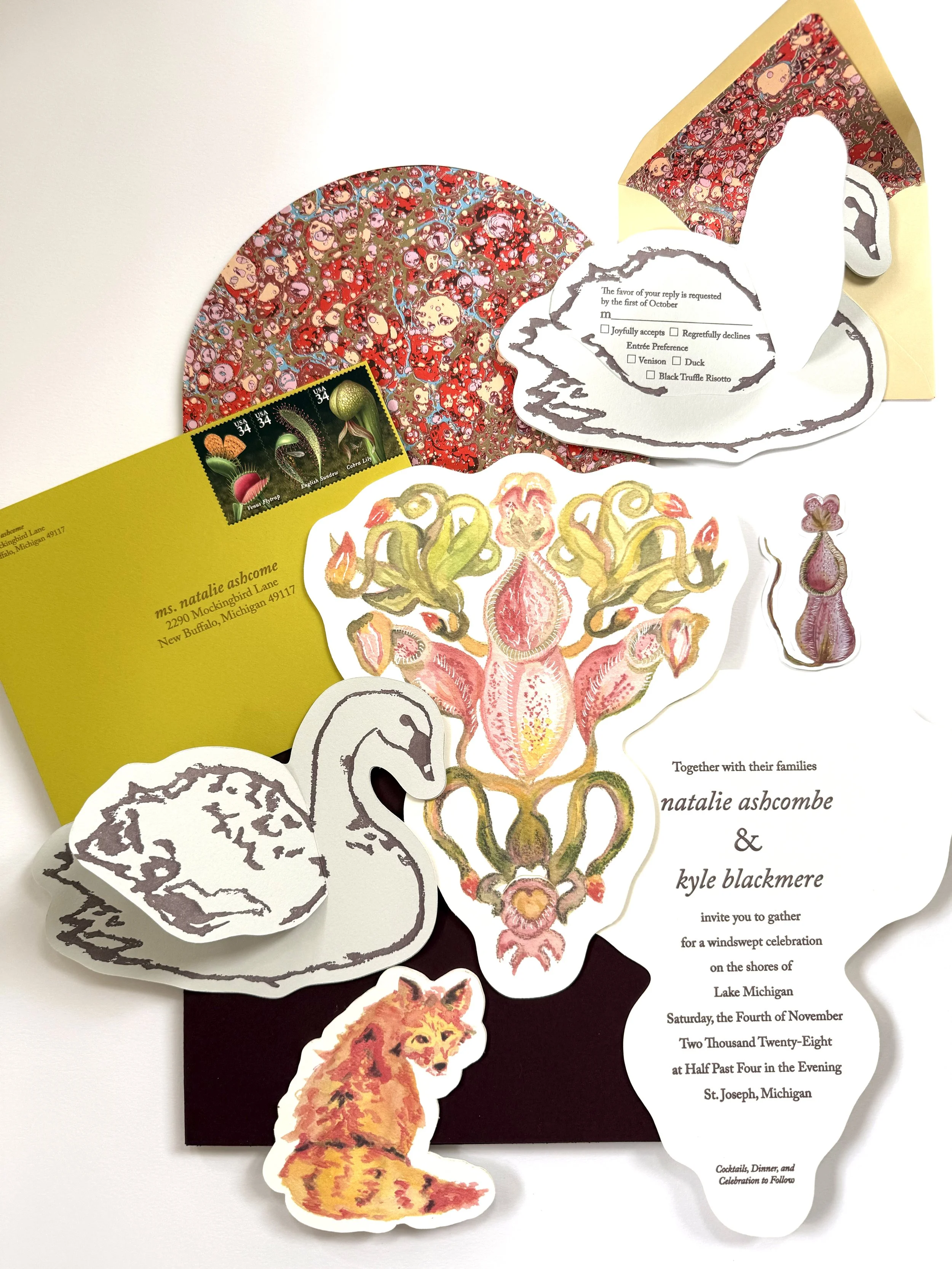 Withering Heights Inspired Custom Wedding Suite