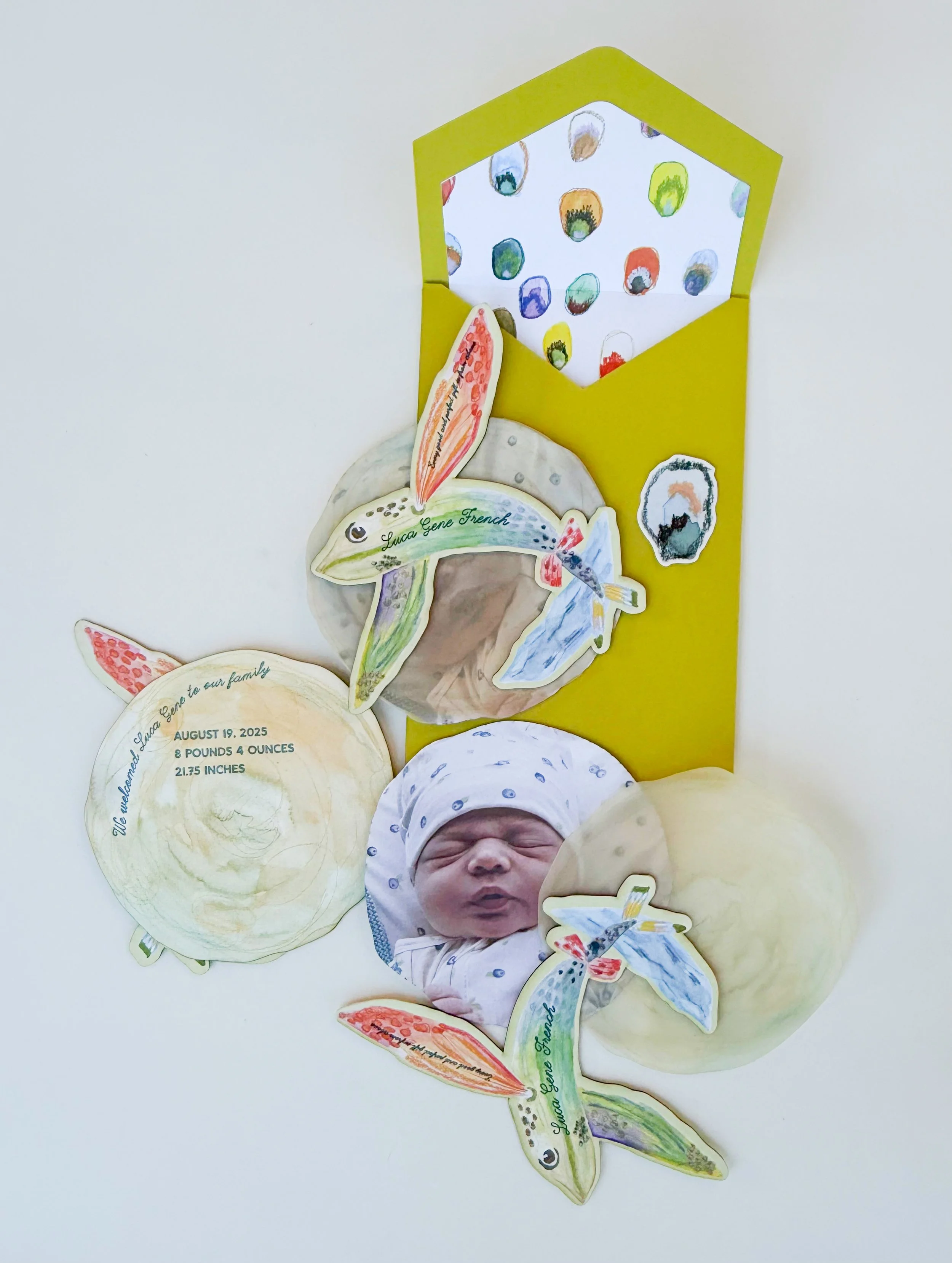 Luca’s Birth Announcement