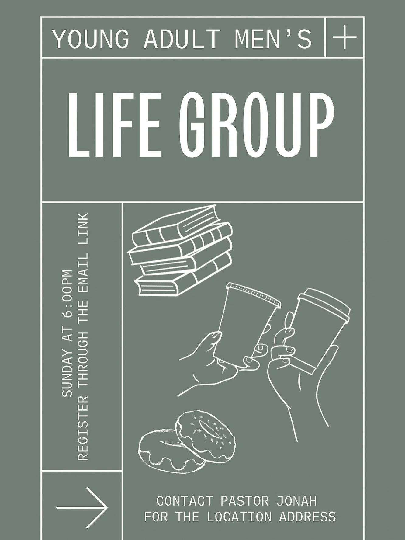 This Sunday on October 19, we are back for another round of Northend YA Life Groups which occur offsite at 6:00 pm. 

Please consider attending and inviting a friend. We want to seek Jesus together in a smaller setting and grow organically in our rel