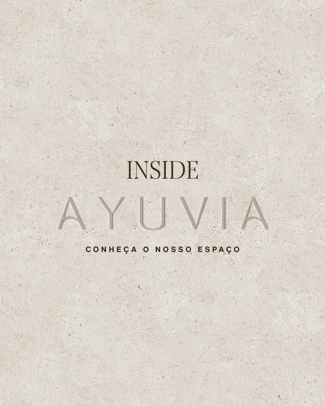 Bem-vindo &agrave; Ayuvia.
Um lounge de longevidade concebido com inten&ccedil;&atilde;o.

Um espa&ccedil;o onde o ambiente &eacute; importante e as terapias com base cient&iacute;fica s&atilde;o proporcionadas com cuidado.

O Caminho da Vitalidade.
