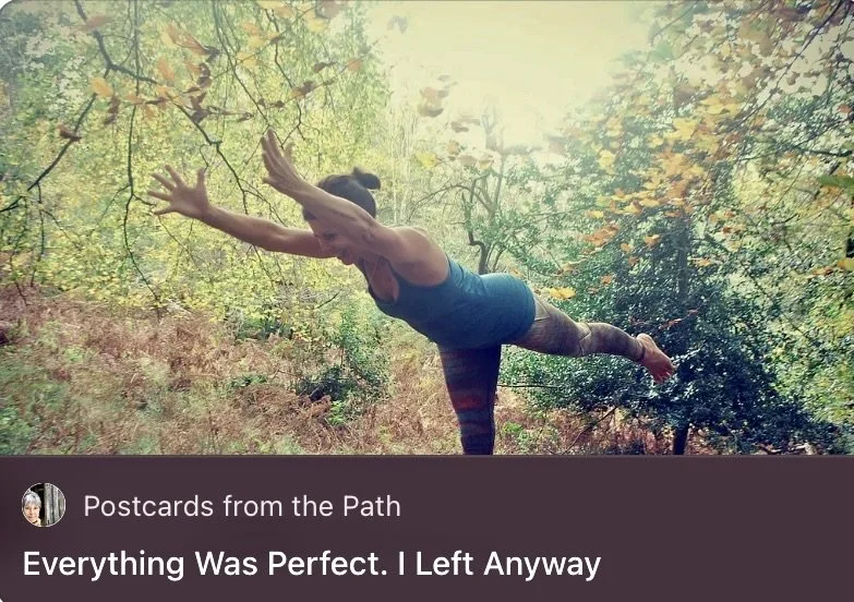 soraya allison yoga pose on substack post
