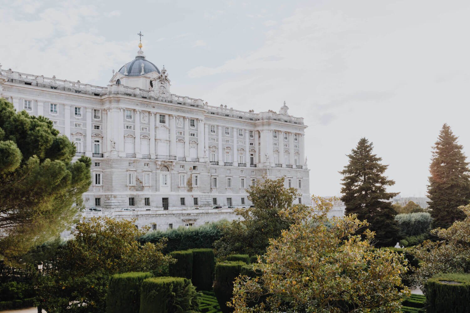 royal palace in Madrid protocol course in Spain