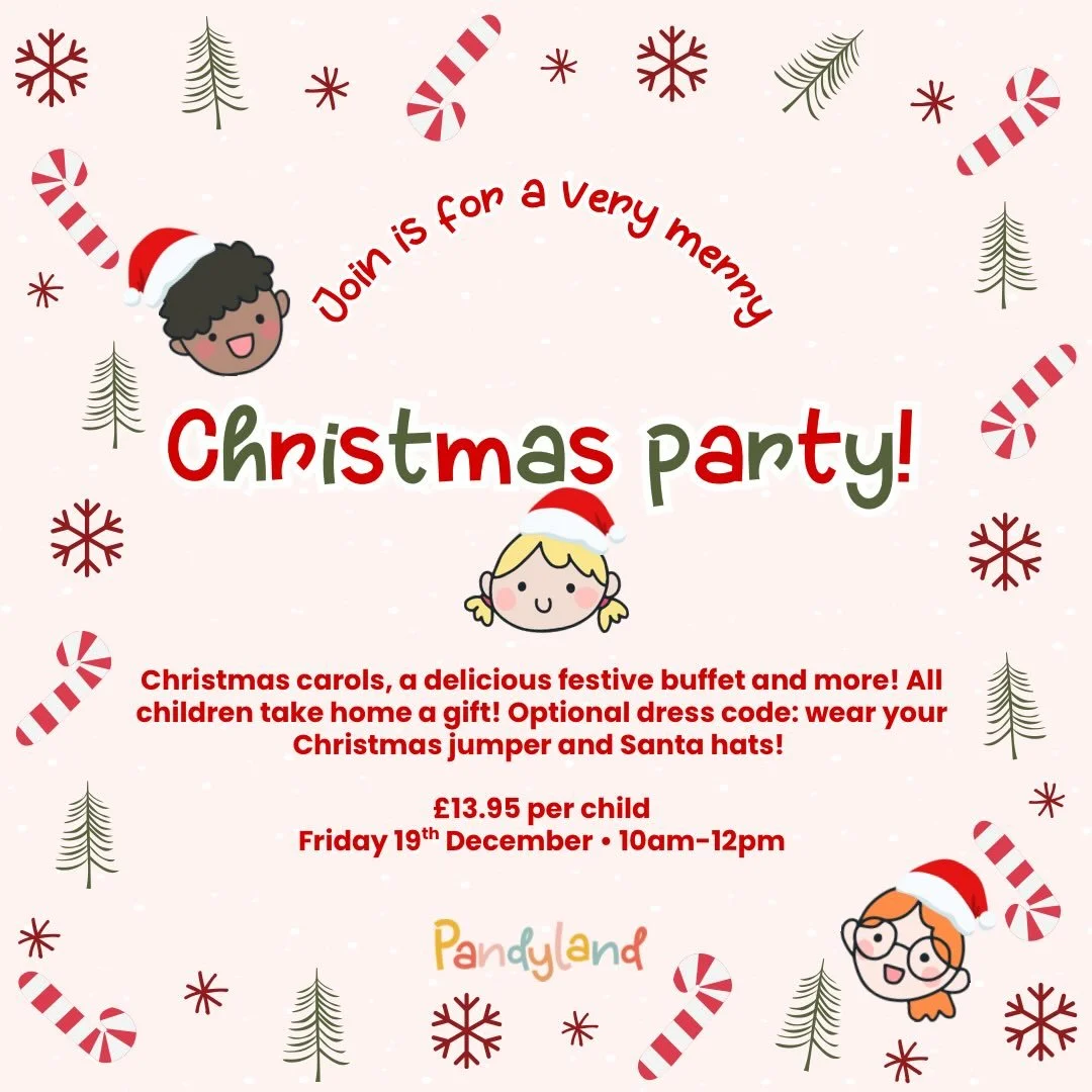 🎄✨ Who&rsquo;s joining us for our Christmas Party? ✨🎄
Tickets are limited, so make sure to book quickly!
Enjoy a festive children&rsquo;s playtime and a tasty Christmas buffet 🎅🍽️
And don&rsquo;t forget your Christmas jumpers! 🧑&zwj;🎄