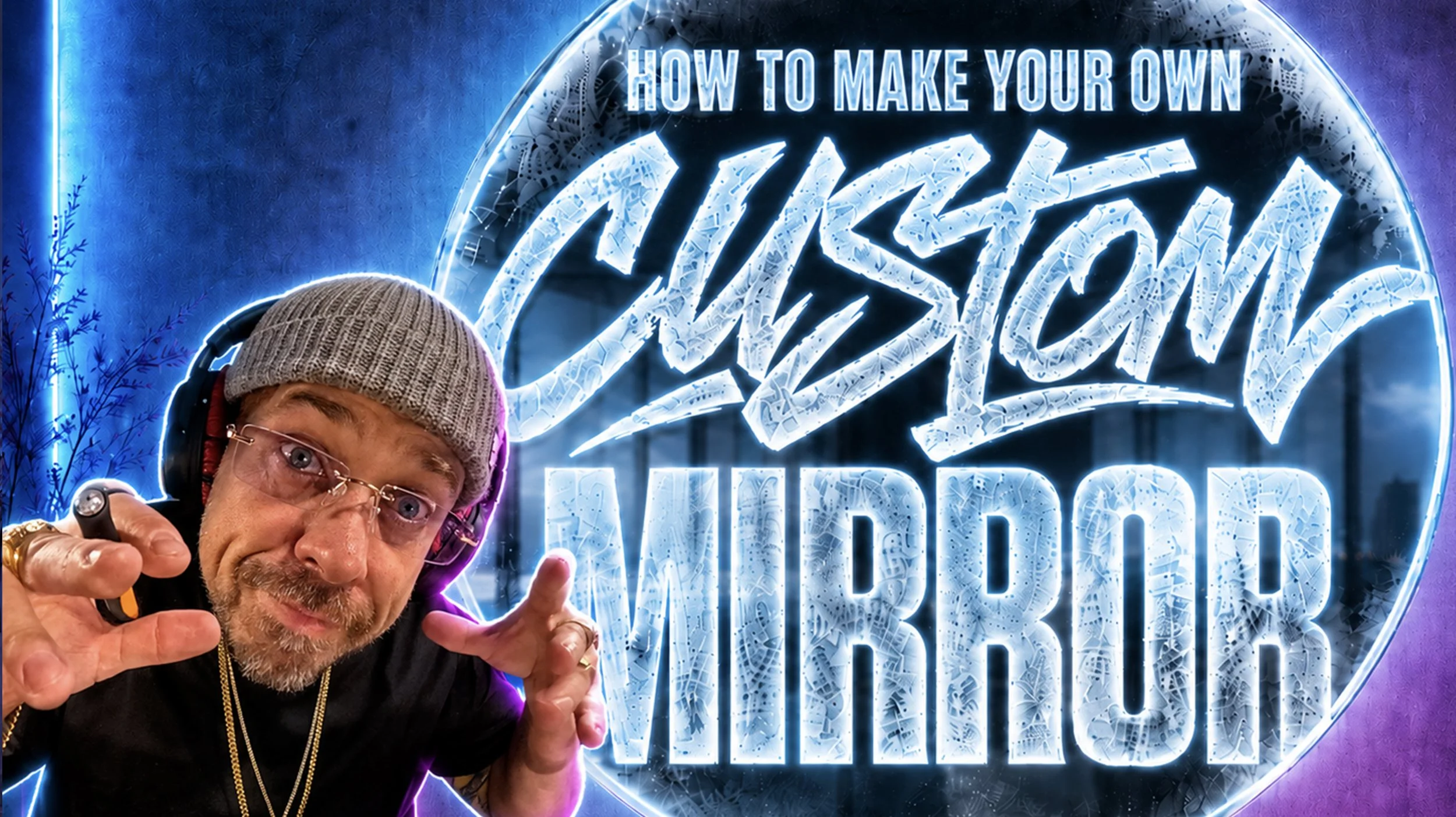 DIY MIRROR ART!