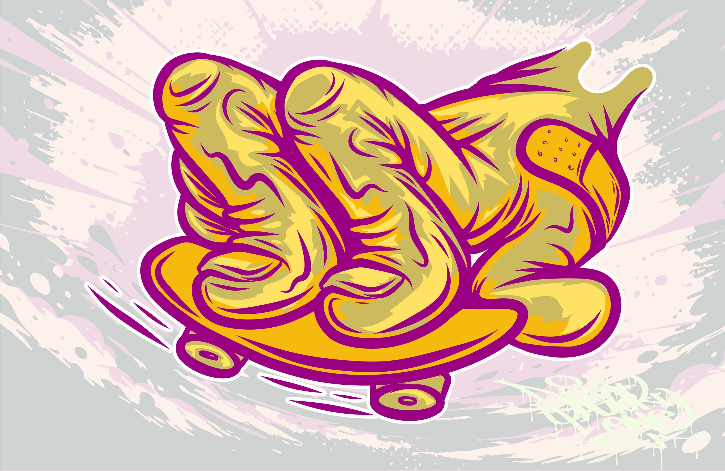 Pager One illustration Hand Fingerboard Graphics-09.jpg