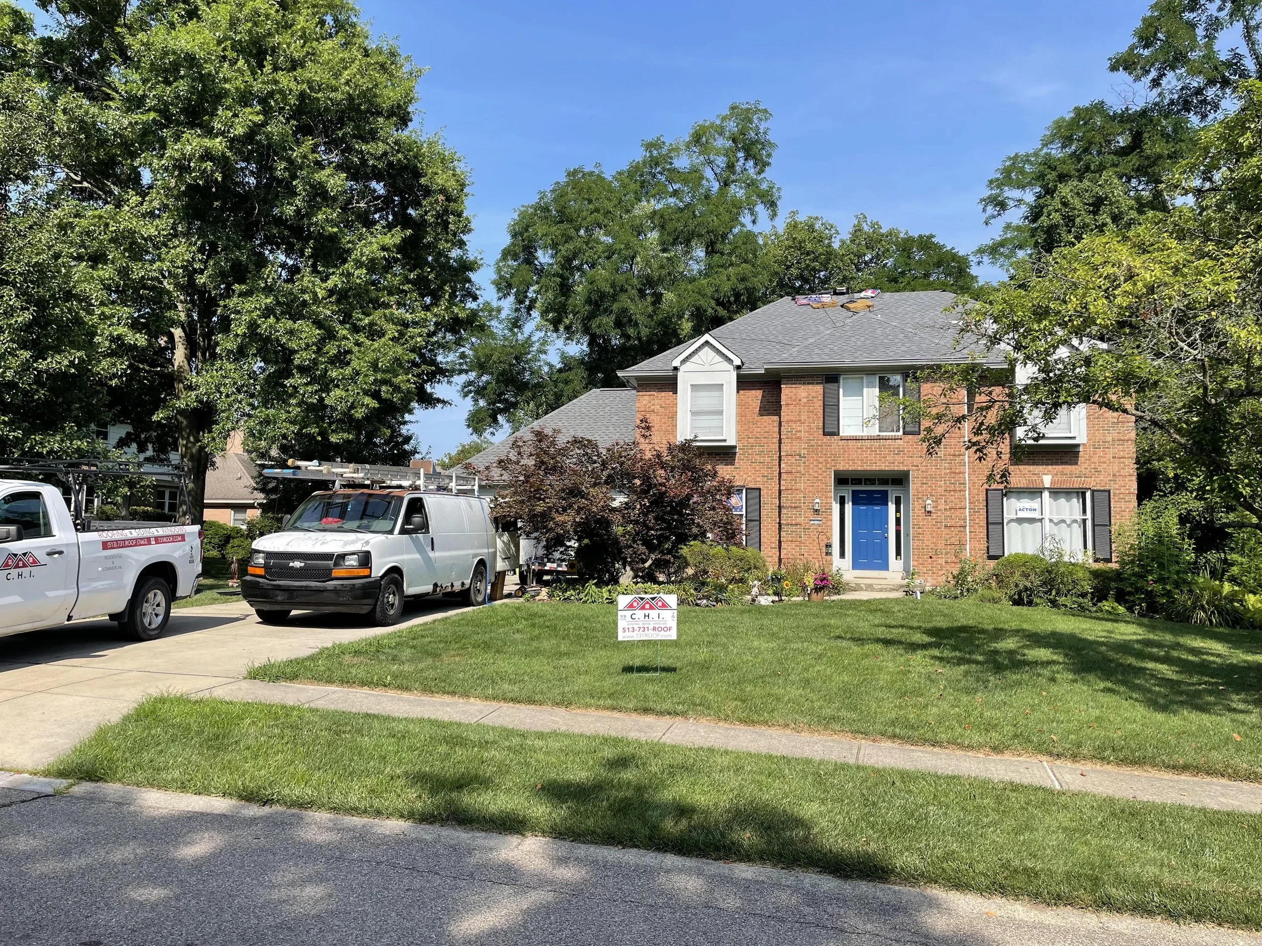 Project Spotlight: New GAF Timberline HDZ® Pewter Gray Roof Installation in Blue Ash, OH!