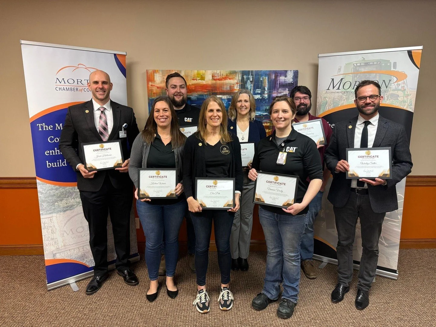 Outstanding Leadership Development with Janelle Reeb
Janelle Reeb, with JReeb Consulting, led incredible huddles for the Morton Chamber of Commerce Leadership Morton program. Her ability to facilitate engaging discussions and provide tangible, real-w