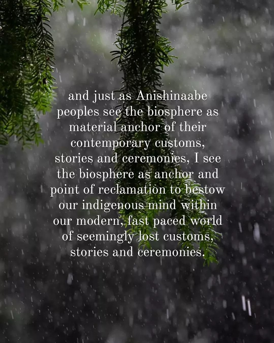 Remember the Land teaches you the Just ways of being alive. 
Honor your relations and teachers as well as the cultures who help you to remember your cultural stories, through their creation stories.

Der Friede sei mir dir.
Der Friede sei mit mir.
Am