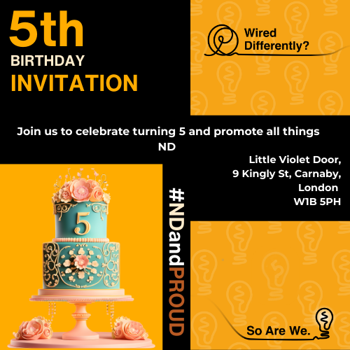 Wired Differently 5th Birthday Celebration