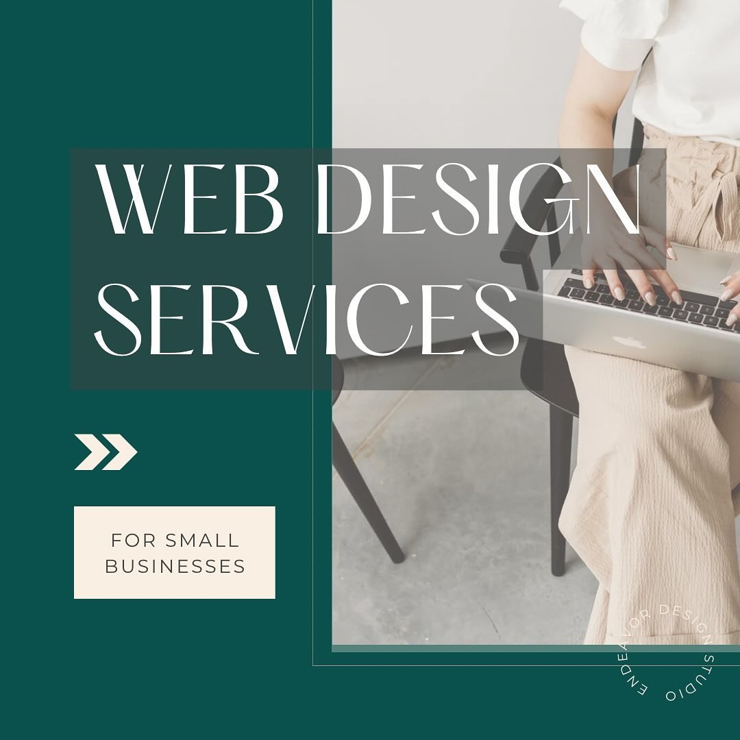 I LOVE collaborating with small business owners to understand their website vision and bring it to life ✨ Nothing gives me more joy than seeing a client launch a website they absolutely love 🤩

My website design packages are curated with the success