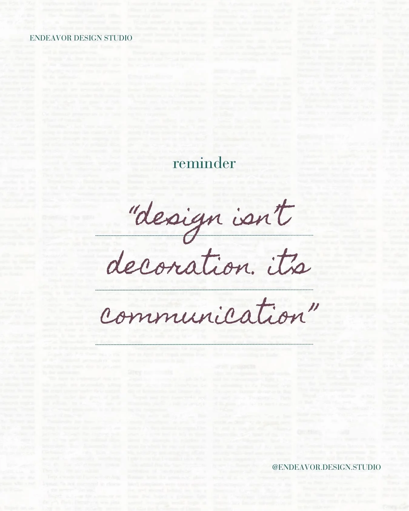 🌸 Not everything beautiful is effective for business, and not everything effective is flashy ⚡️ 

Good design isn&rsquo;t just about pretty fonts or trendy palettes. 
It&rsquo;s about clarity. Direction. Making sure your message lands exactly how yo