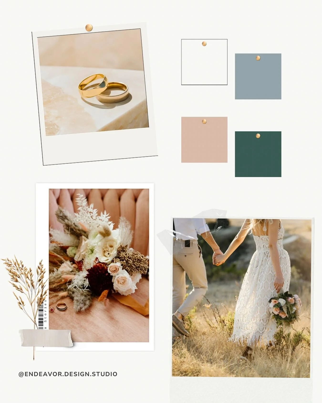 Designing for a wedding photographer + videographer means capturing a feeling; one that&rsquo;s emotional, timeless, and true. ✨

This brand direction was created for Silas of @filmedbysilasweddings, someone who deeply values the honest, artful momen