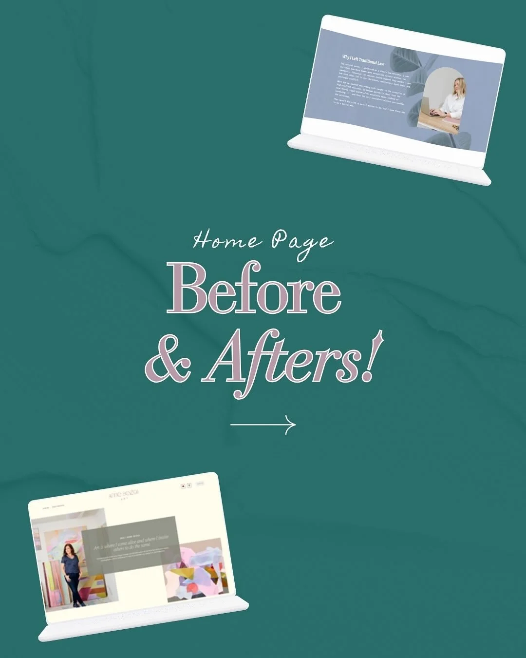 There&rsquo;s nothing I love more than transforming a website! (Seriously 🤩). But&hellip; It&rsquo;s not just about a prettier homepage. 

Every one of these transformations started with a business owner saying something like:

&ldquo;I&rsquo;ve out