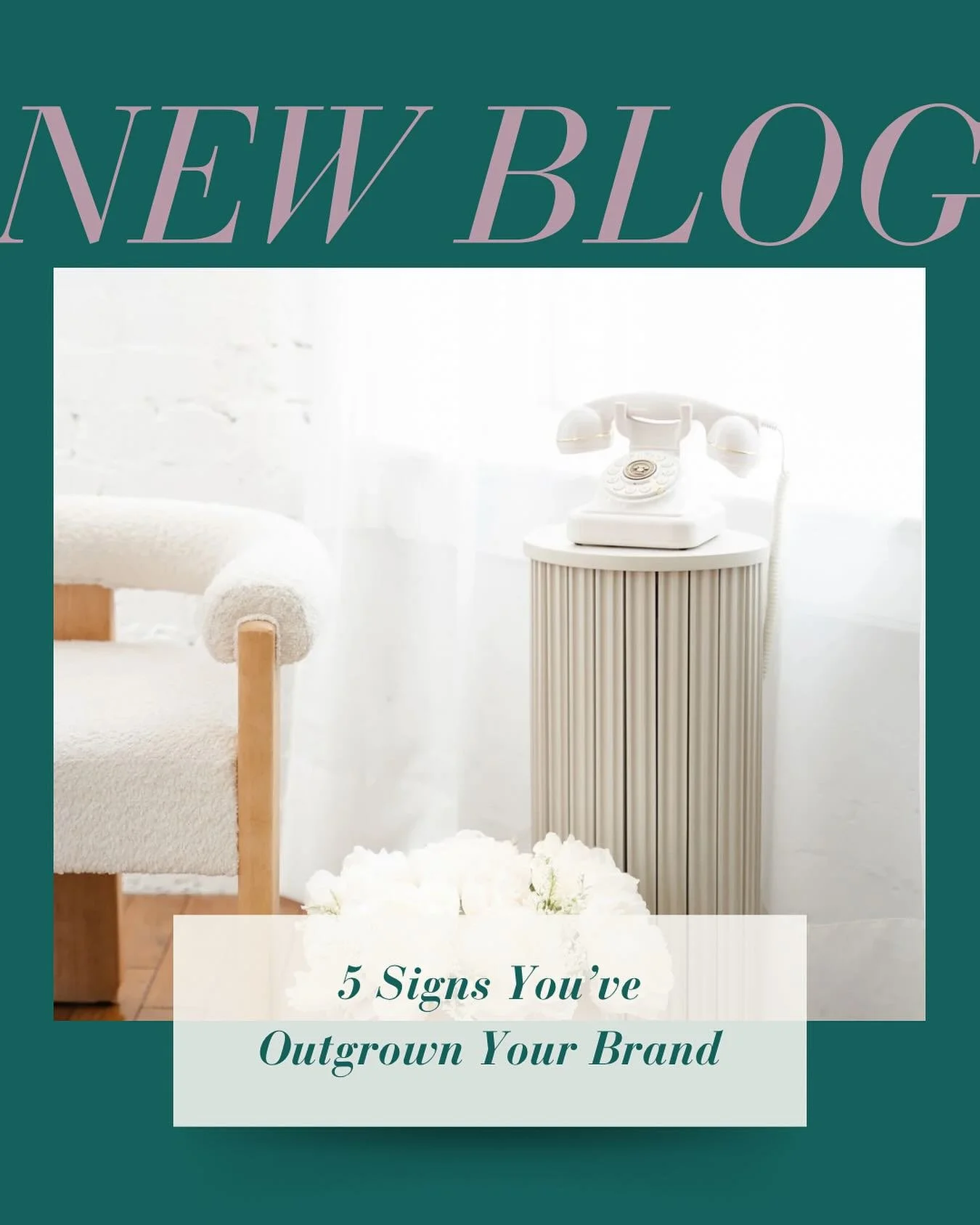 There&rsquo;s a point in business where your brand starts to feel a little out of step with where you&rsquo;re headed. Not &ldquo;wrong&rdquo;, but no longer fully aligned.

Maybe your work has evolved, but your visuals or messaging still reflect an 