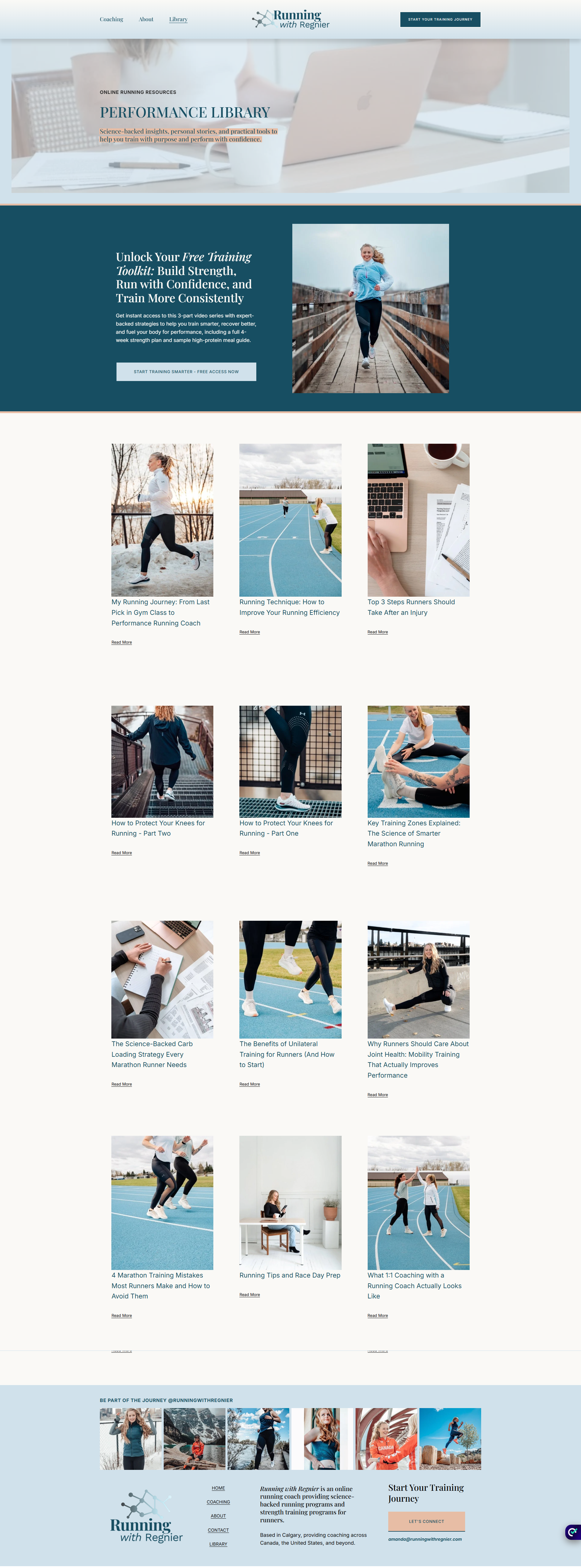 squarespace-site-design-for-running-coach-squarespace-seo-for-running-coach-squarespace-site-design-and-seo-calgary-endeavor-design-studio