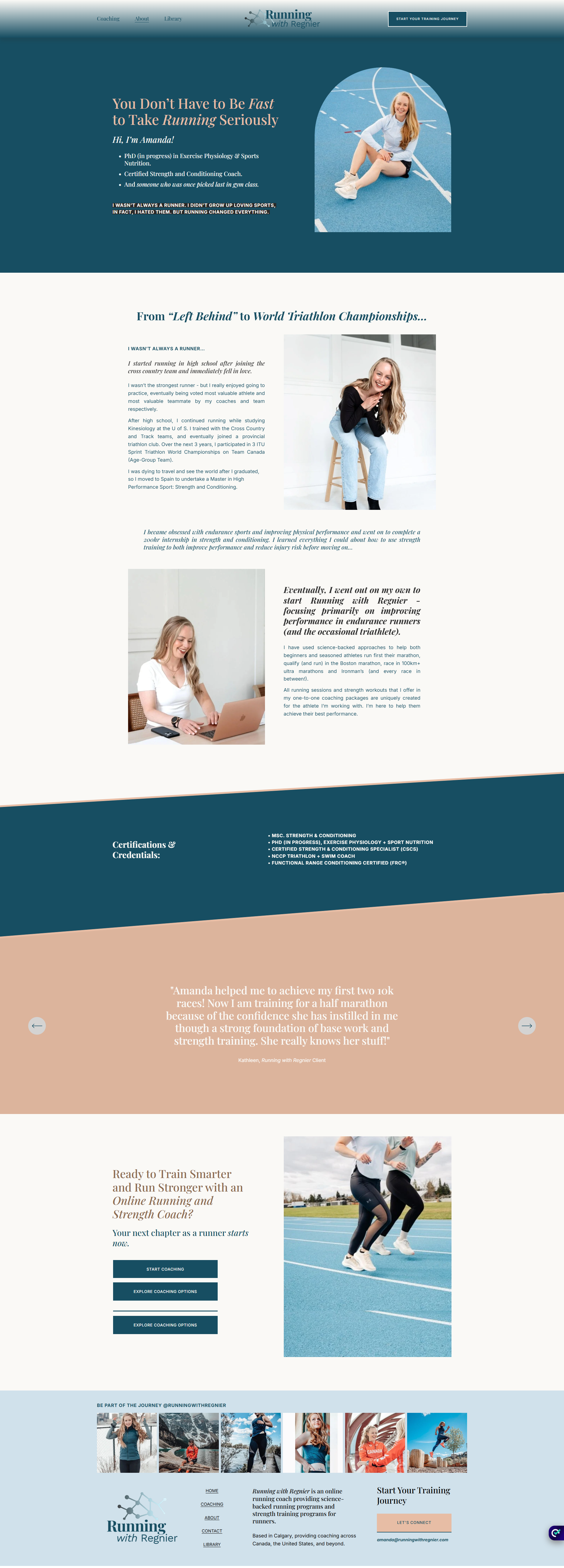 squarespace-site-design-for-running-coach-squarespace-seo-for-running-coach-squarespace-site-design-and-seo-calgary-endeavor-design-studio