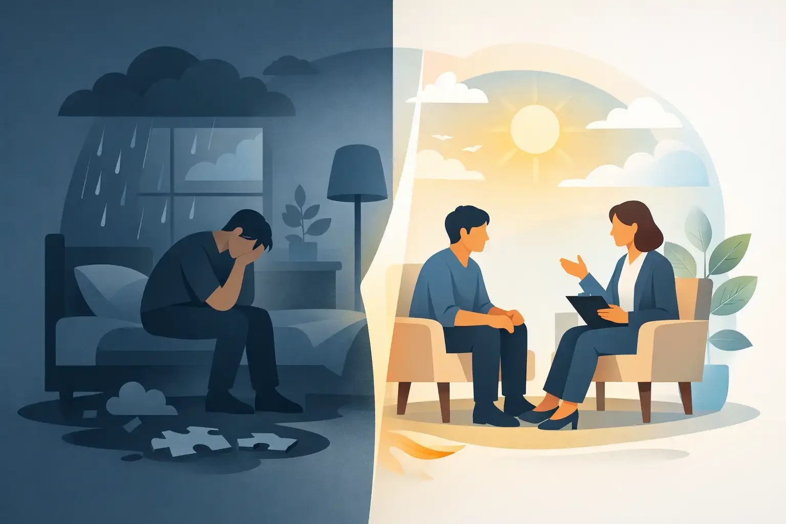 Depression terapi - hvad hjælper faktisk?