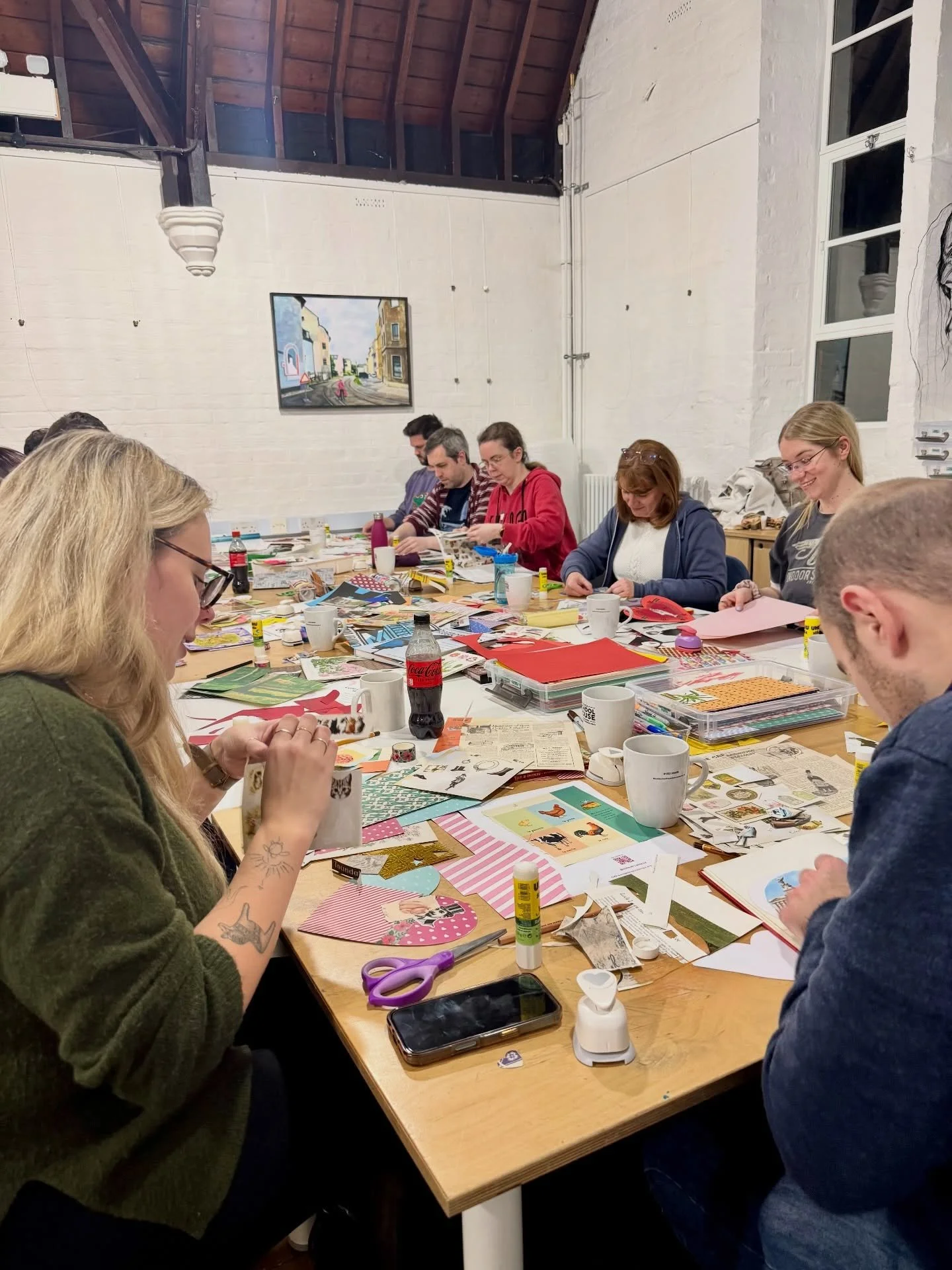 We had the best time running a private workshop at @toshspacebmo this week for @whatnext.uk 🚀

Totally blown away by the bravery and creativity of everyone who attended. It was beautiful to see everyone get stuck in to creating, regardless of backgr