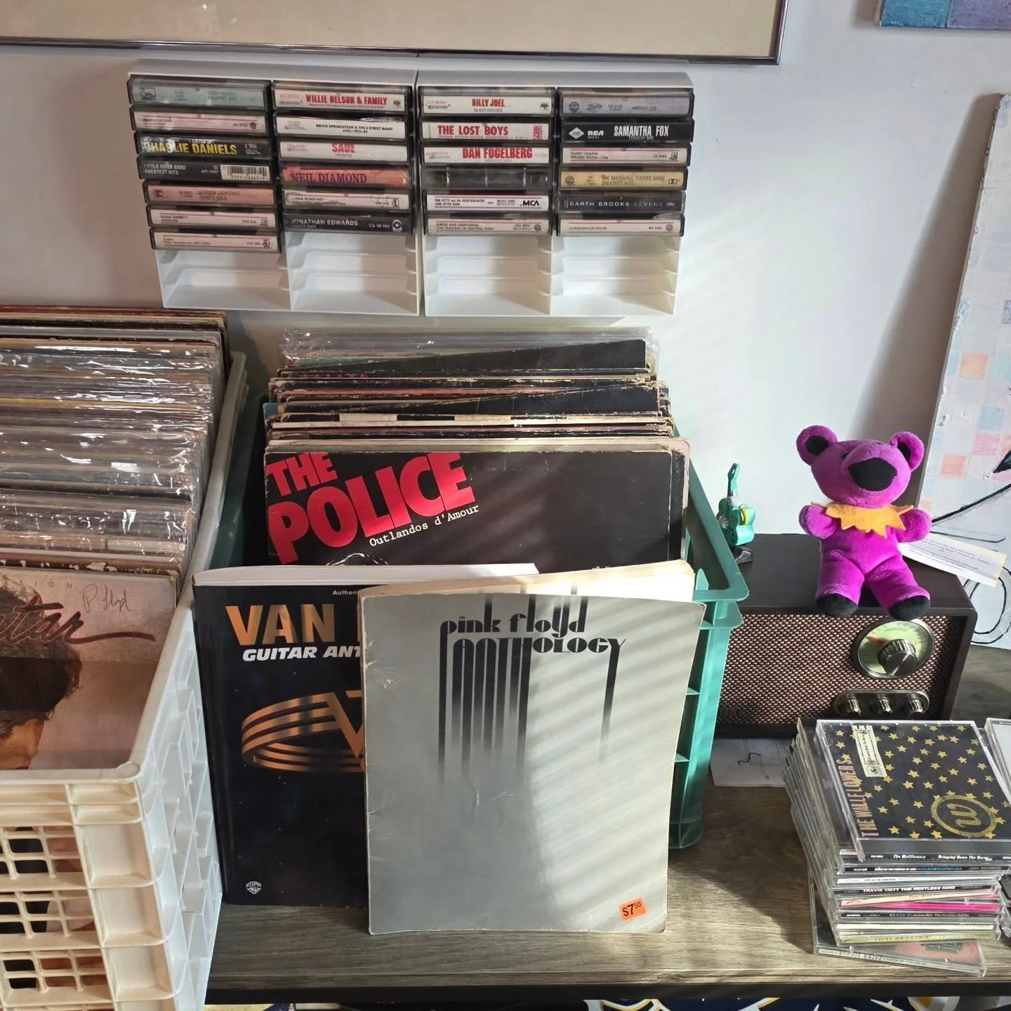 🎶✨ Vintage vibes are alive and well at WildFinds! ✨🎶
From Bowie to Billy Joel, The Police, Pink Floyd, and stacks of classic tapes, CDs, and vinyl, our music corner is overflowing with nostalgia. 🎸💿📼

Whether you're crate-digging for your favori