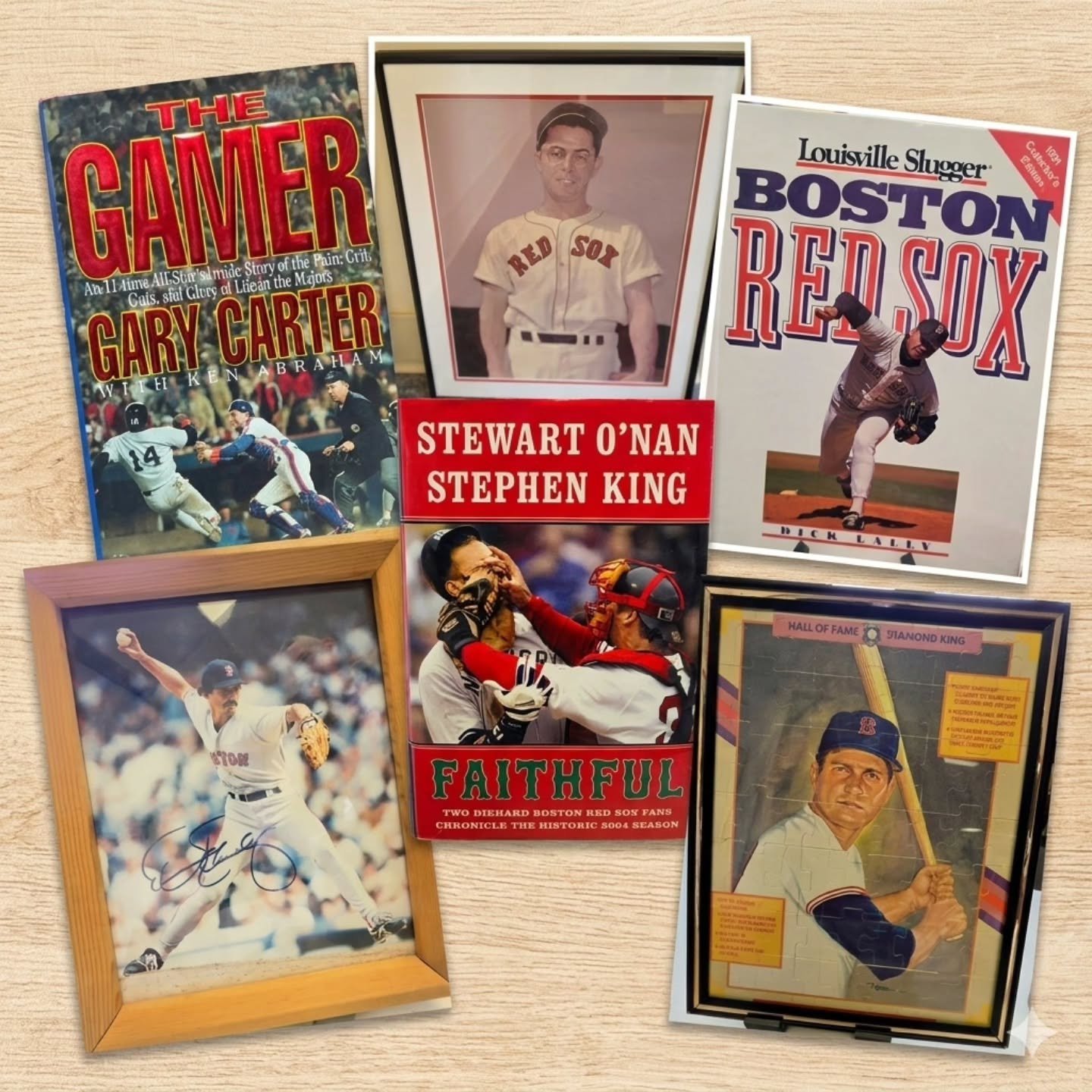​It's Opening Day! 
⚾️ We've just added some new pieces to our sports memorabilia collection at WildFinds.

​From the inside stories of a baseball legend, classic Red Sox history, and  signed photos, we have something for every fan. 

We have even mo