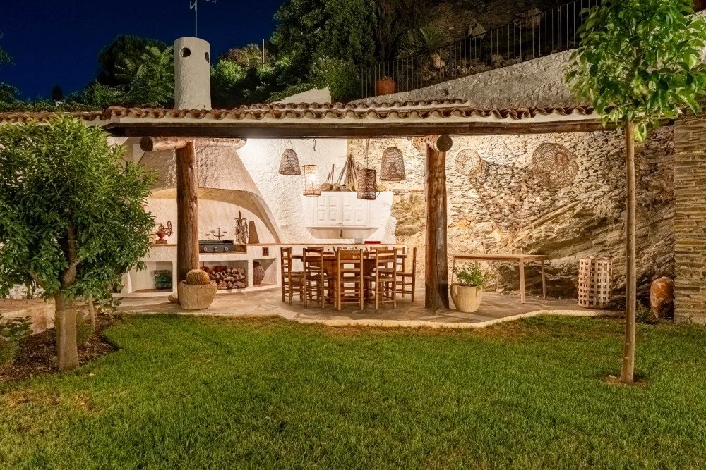 luxury villa cadaques bbq corner