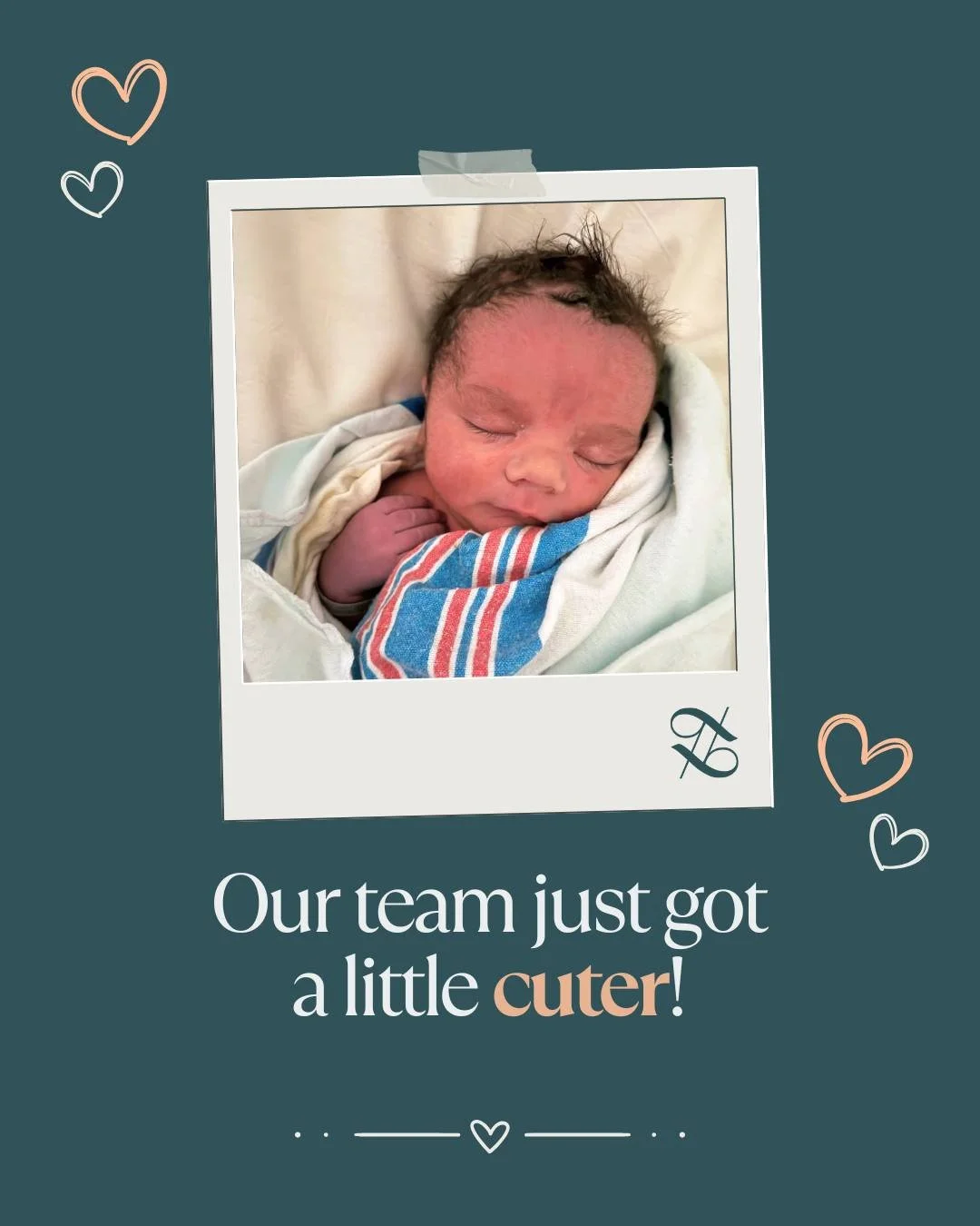 Last night, our Cohesive team got a little bigger (and cuter!) 💙

James Cooper Robinson is here, healthy and already stealing hearts. Join us in showering Jessica and her family with love as they spend this time with their little bundle of joy! 👶💙