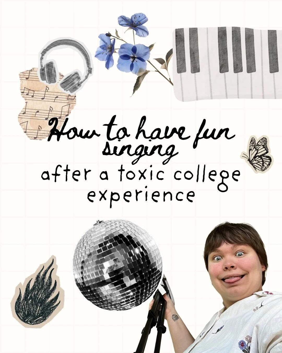 I got a request to make some content about this so here are a few tips to help cultivate fun for those who have had toxic music experiences in college.

Save to use for later! 📌