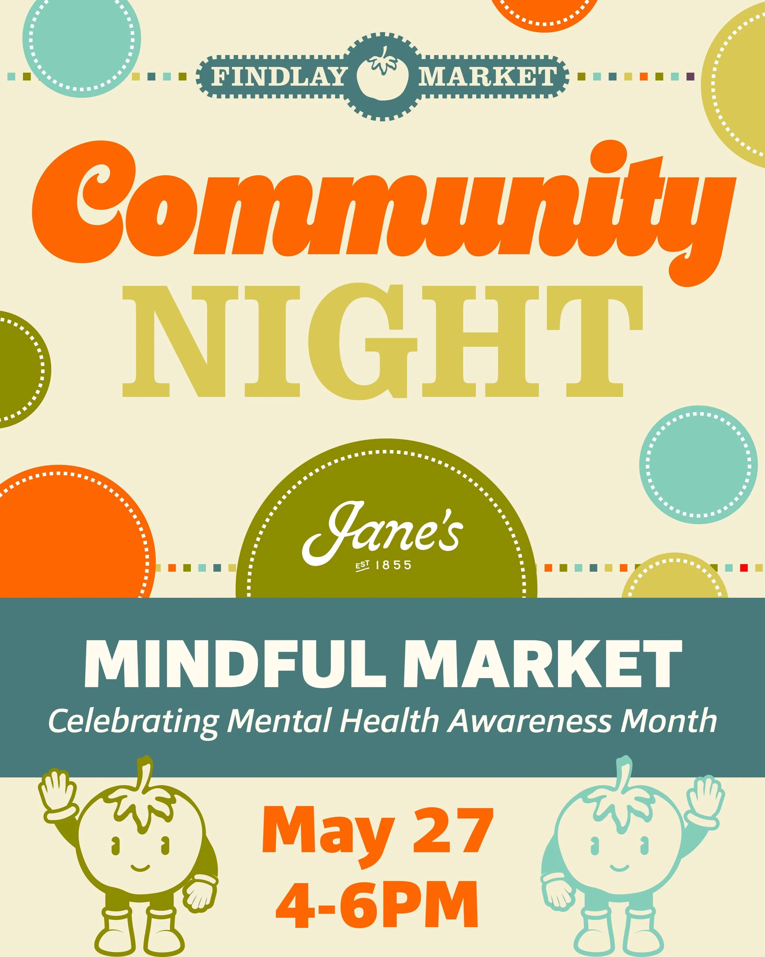 a week from today i&rsquo;ll be tabling at findlay market! come say hey, learn more about us, and grab some free merch 💗