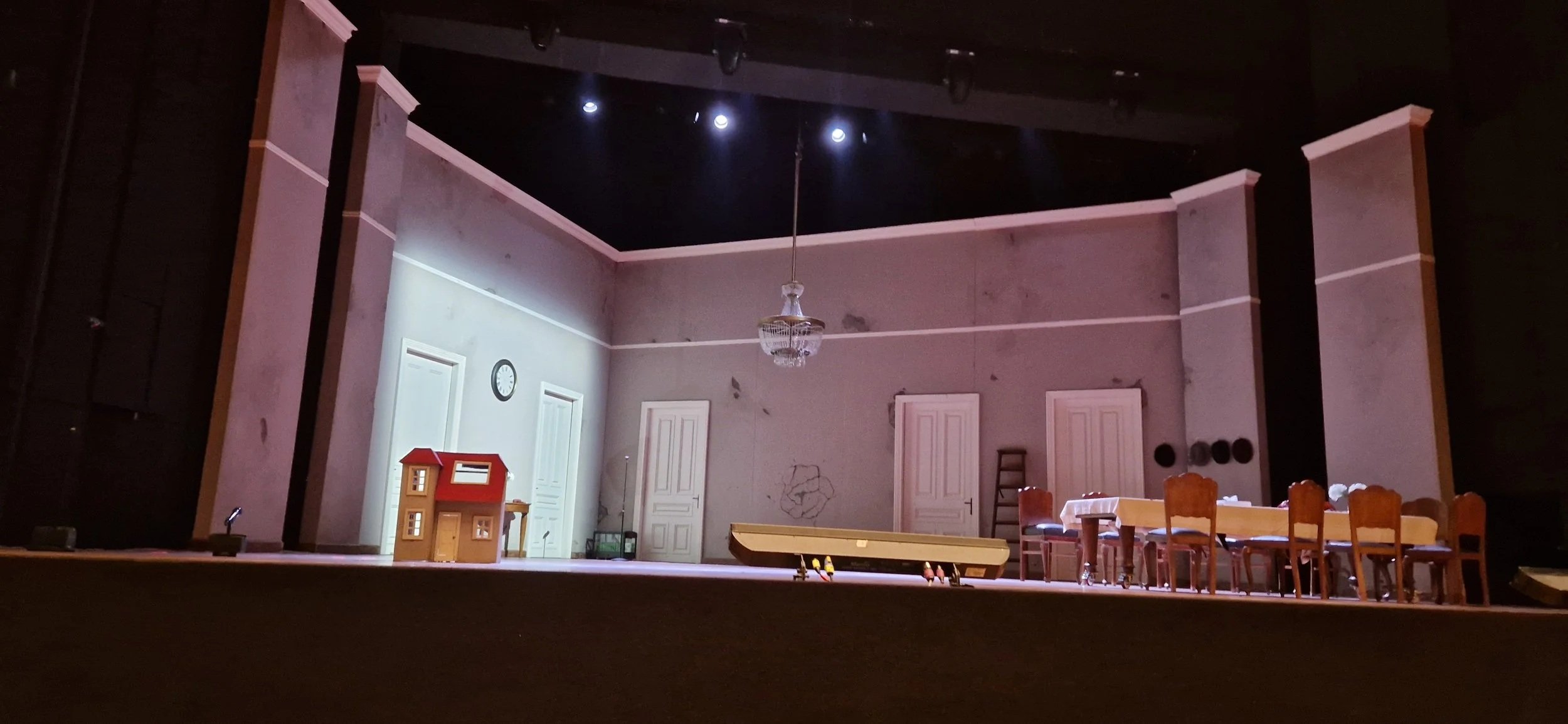 Set the stage and allow…