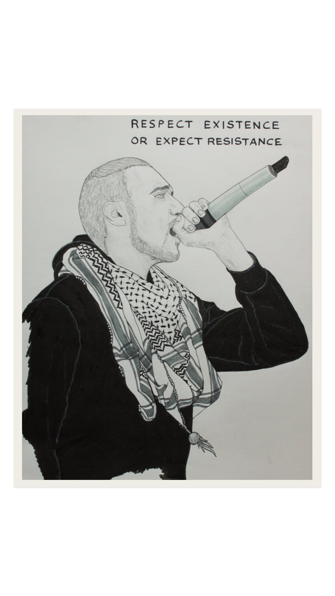 Respect existence or expect resistance.
One of the most powerful images I took 2024 was at the “hands off Rafah” demonstration in Karlsruhe in June.
And whilst we are all waiting for the news of a ceasefire, I show my solidarity by mak