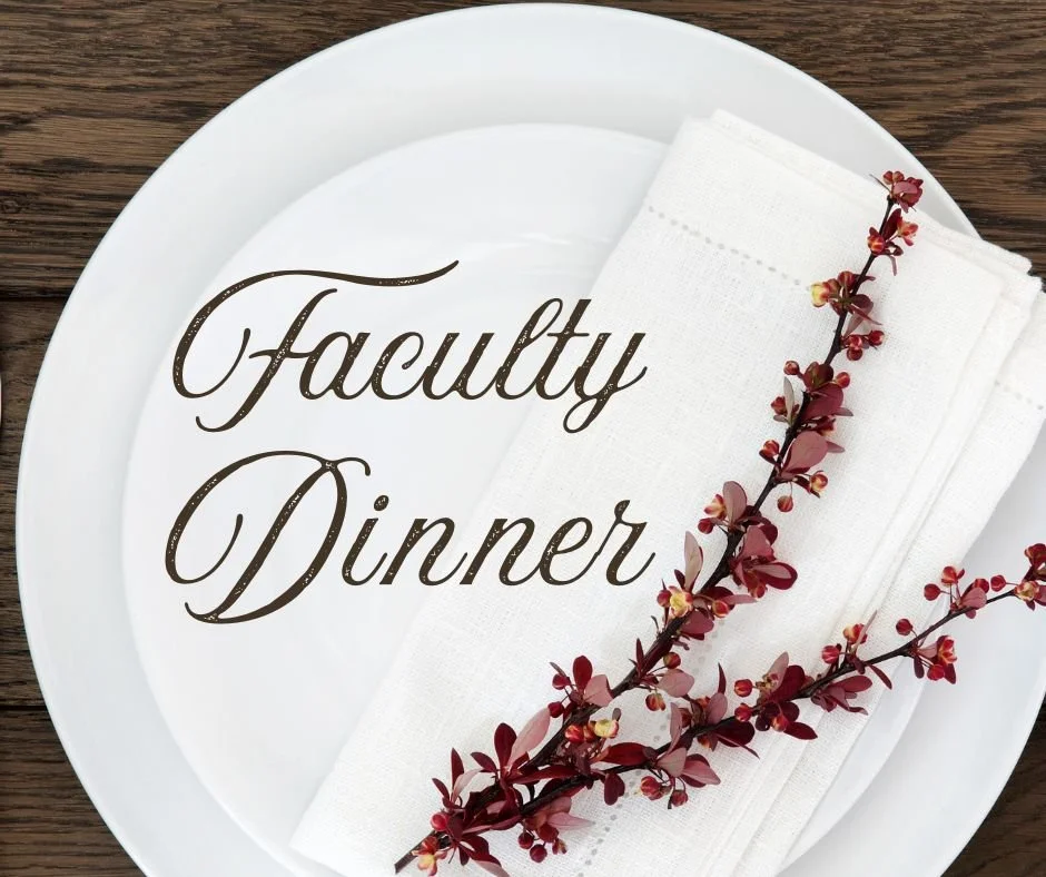 Winter Faculty Dinner
