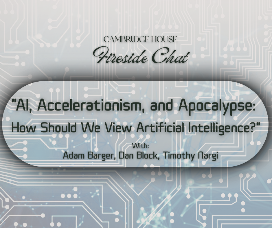 Fireside Chat With Adam Barger, Dan Block, and Timothy Nargi