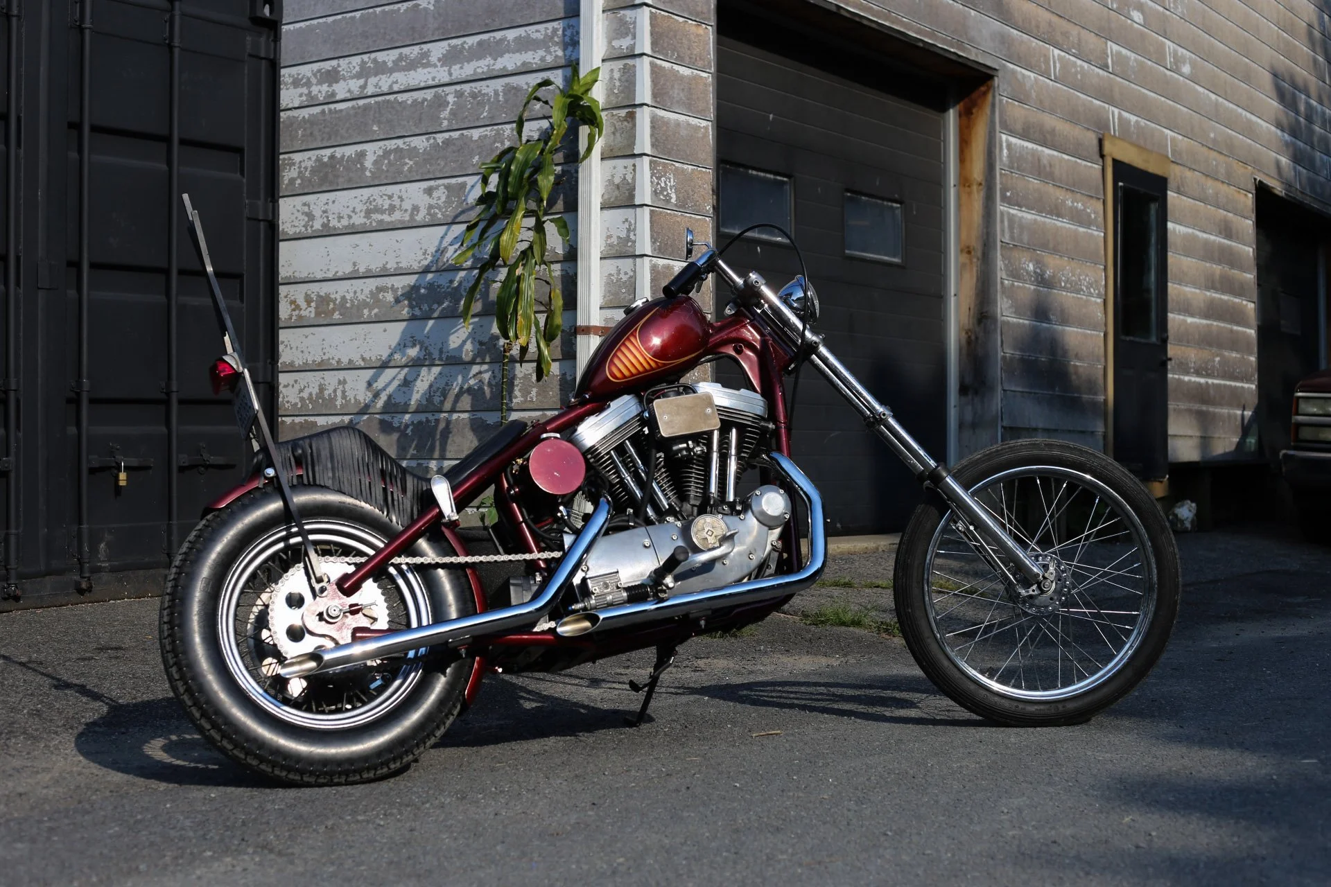 Sportster chopper by Clockwork Cycle
