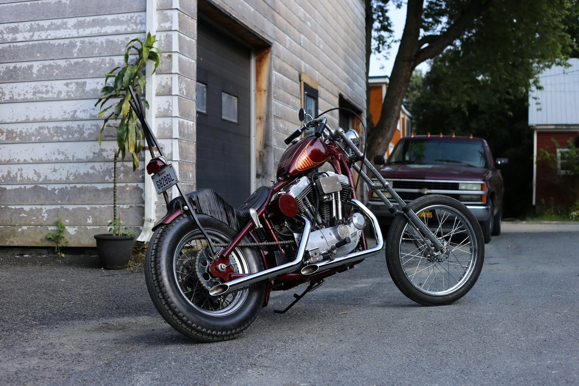 evo sportster chopper