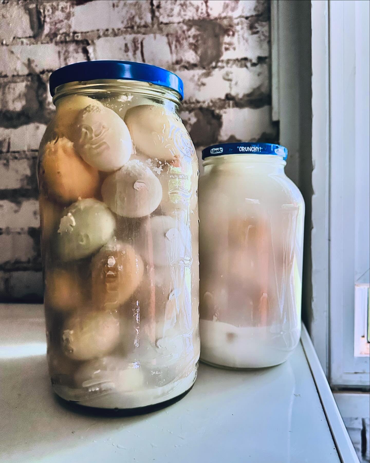 Who here has water glassed eggs before? As egg laying is in full swing we prepare for the cold winter months where the chickens slow down or stop laying altogether. Here&rsquo;s a simple recipe to preserve your eggs for up to a year in glass jars or 