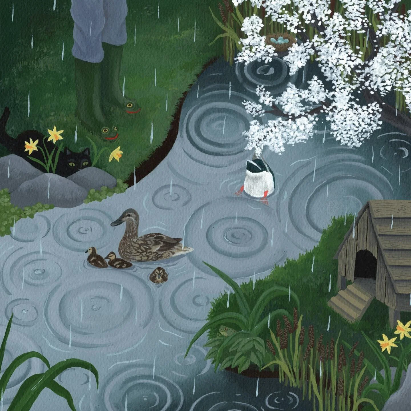 April - nice weather for ducks 🦆