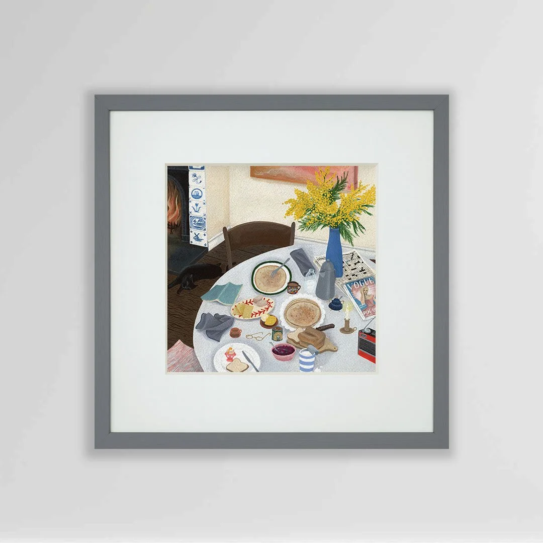 'February' Original Painting