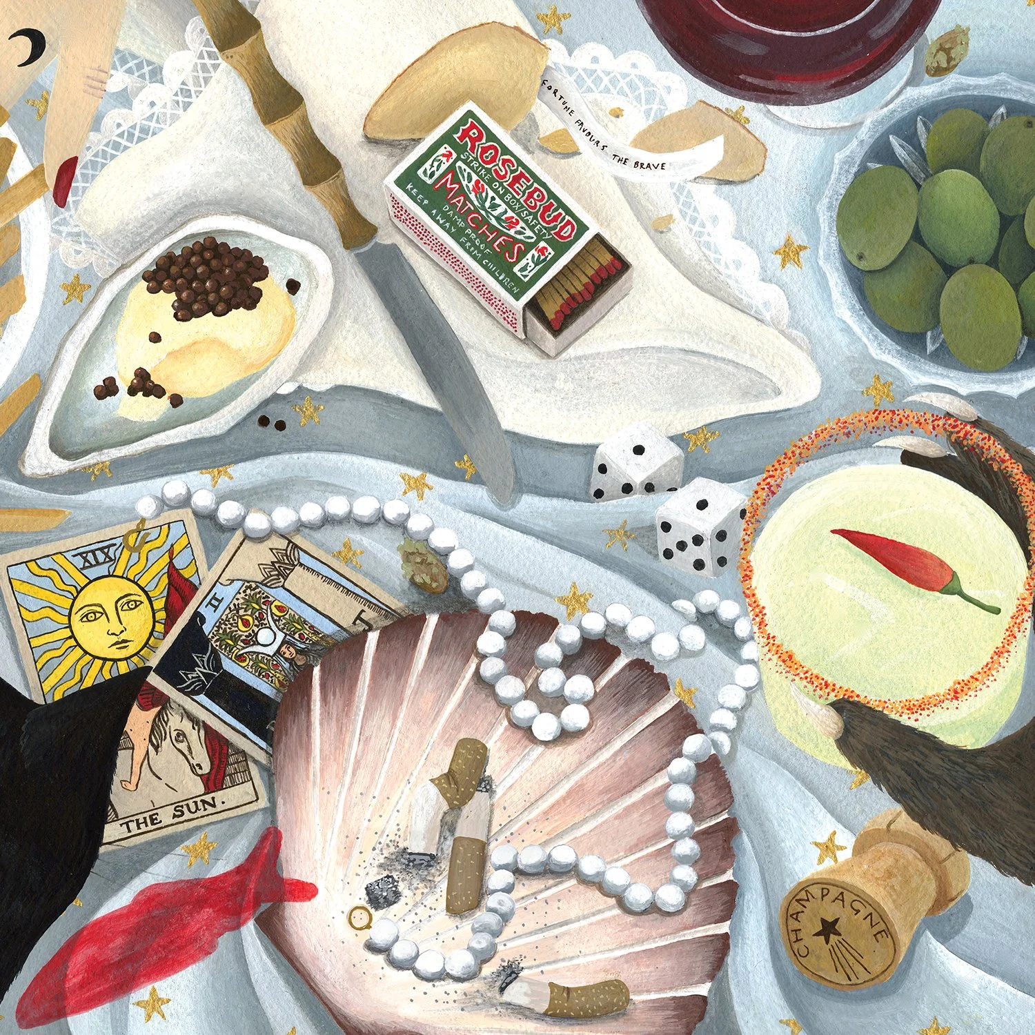 Girl Dinner A4 Narrow Border Close Up.jpg