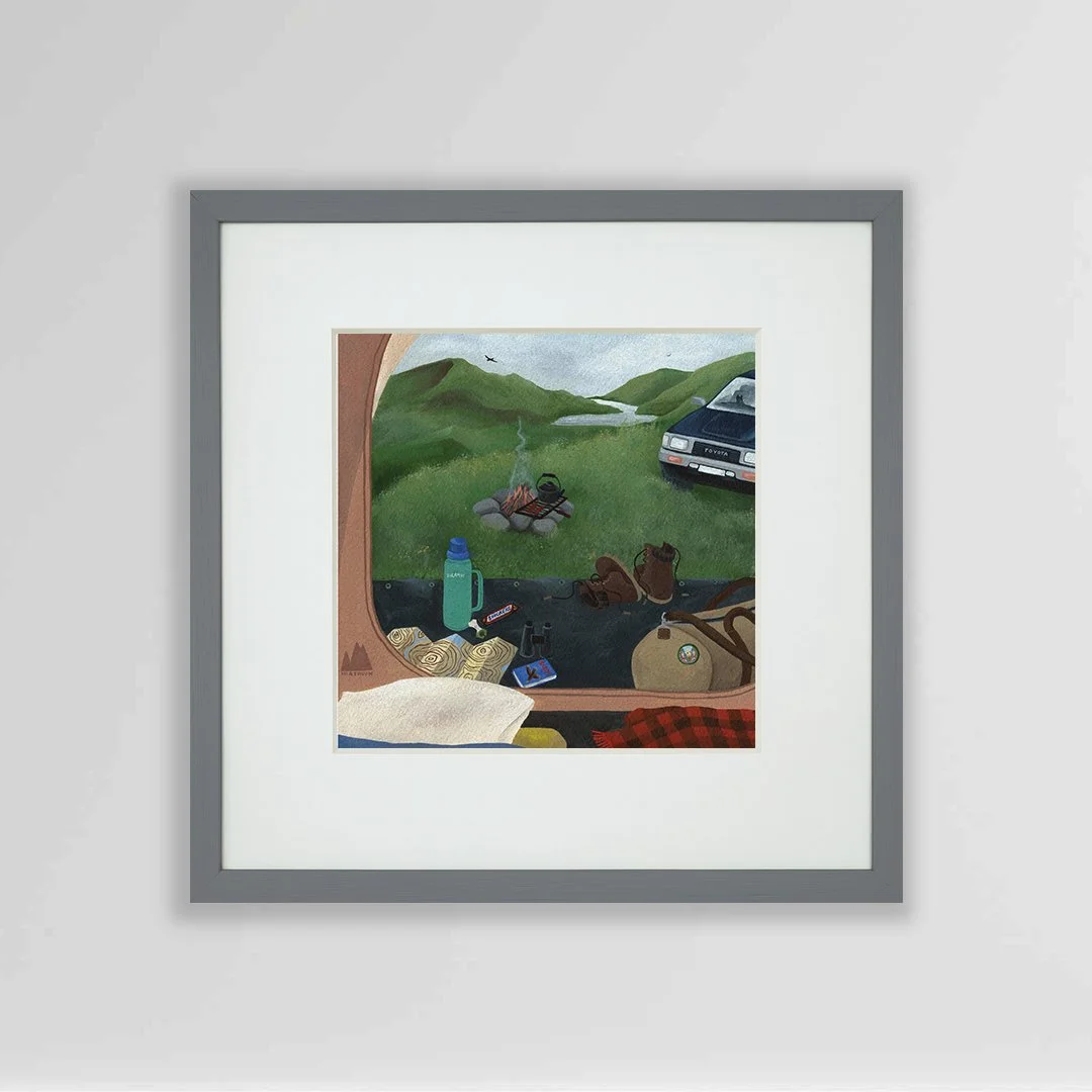'August' Original Painting