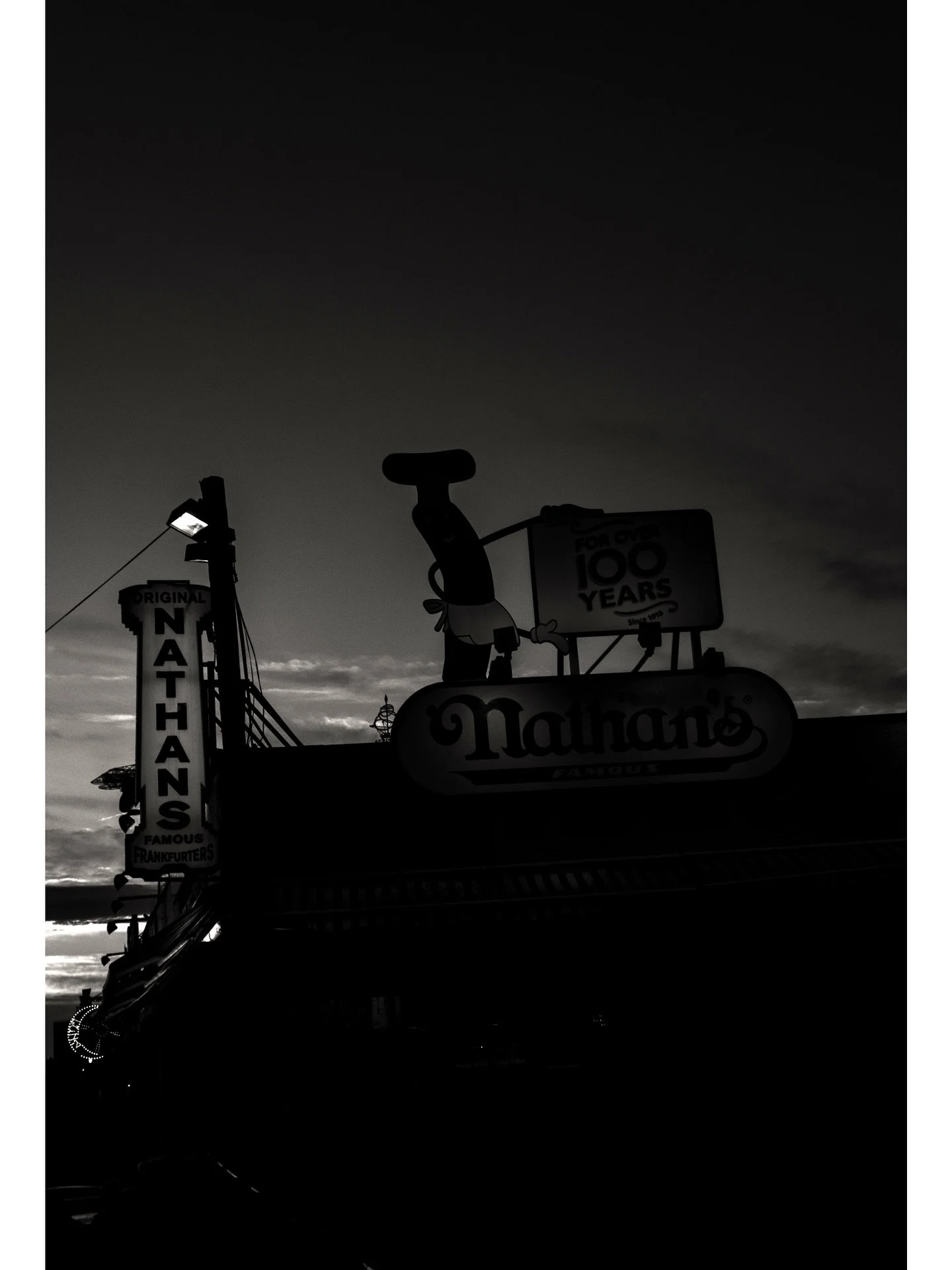 Last Light at Coney Island - When the neon fades and the boardwalk quiets, only memory keeps the lights alive. NYCLimitedEdition.com

#NYC #NewYorkCity #NYCPhotography #ContemporaryPhotography #NYCLimitedEdition #CollectiblePhotography #FineArtPhotog