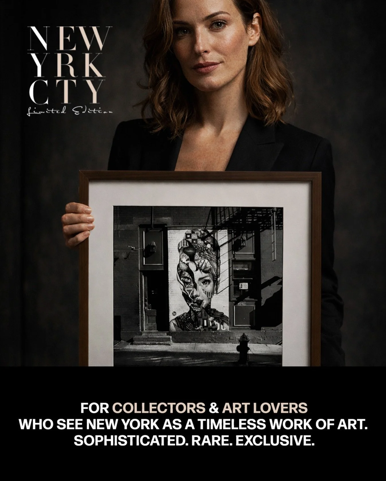 For Collectors and Art Lovers who see New York as a timeless work of art. 

SOPHISTICATED. RARE. EXCLUSIVE.

Visit our collection at NYCLimitedEdition.com