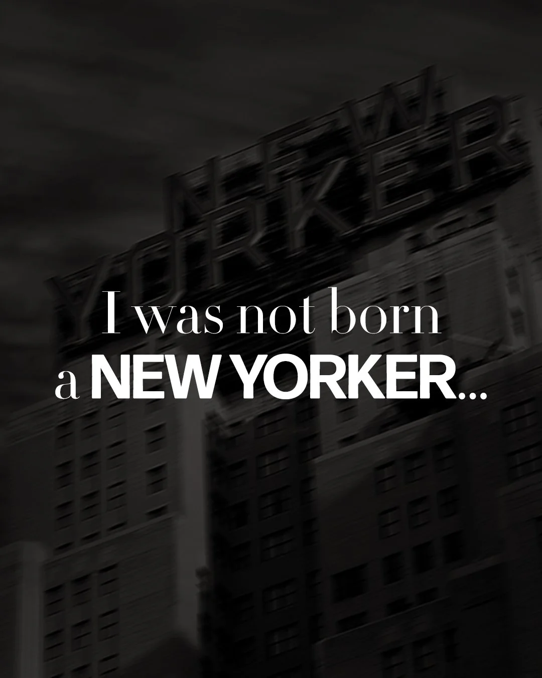 This is a personal reflection about what New York has taught me through the years &mdash; through solitude, observation, and photography.

Read the full story | Link in BIO

NYCLimitedEdition.com