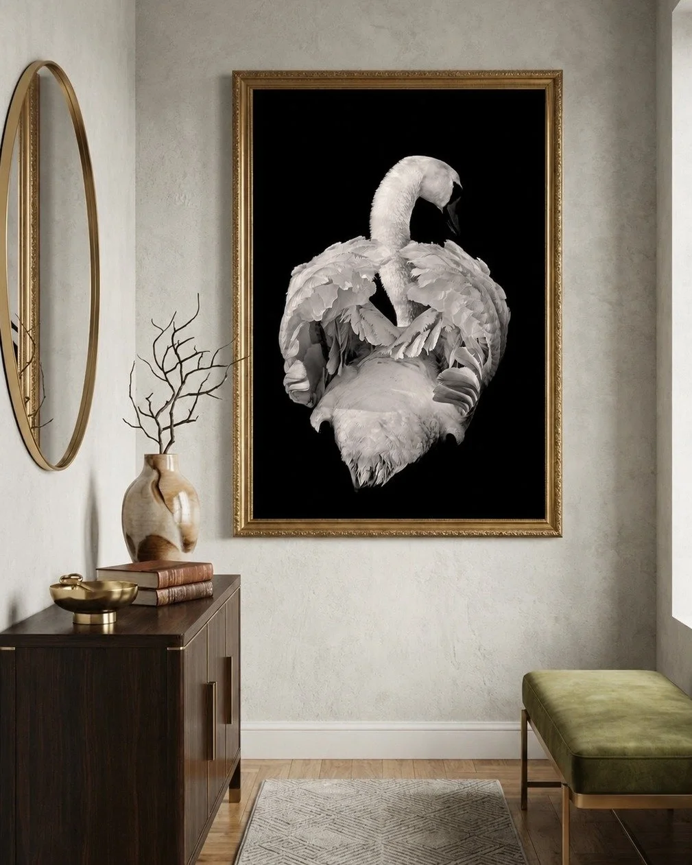 "Grace does not ask to be seen. It simply exists."

Captured in the quiet waters of Manhattan Beach, Brooklyn, Majesty is part of the Brooklyn Swans Collection&mdash;a museum-quality limited edition series that reveals the quieter soul of N