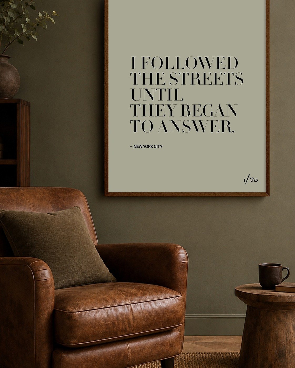 Not every photograph begins with a camera. Some begin with a sentence.

Words of the City transforms fragments inspired by walking through New York into museum-quality typographic artworks&mdash;emotional echoes of the city, released in strictly limi
