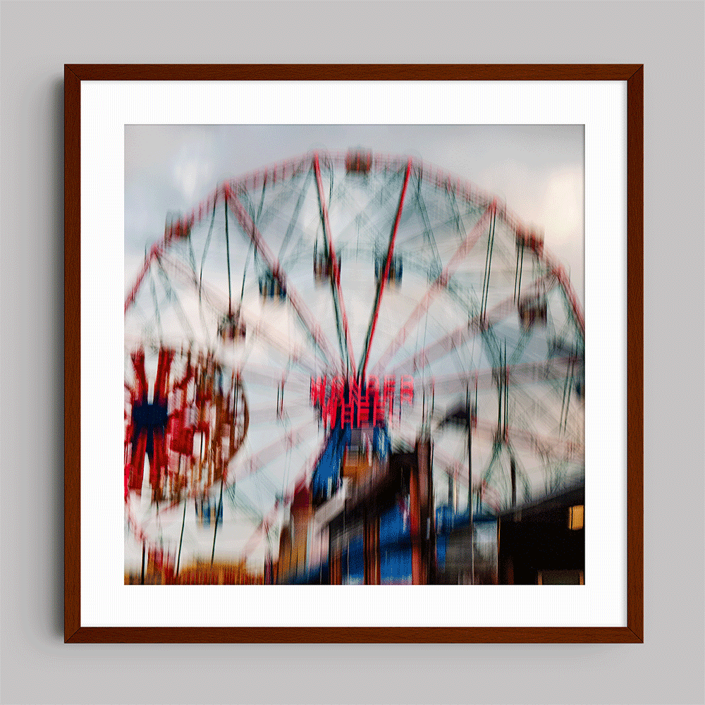 wonder wheel coney island new york fine art photography