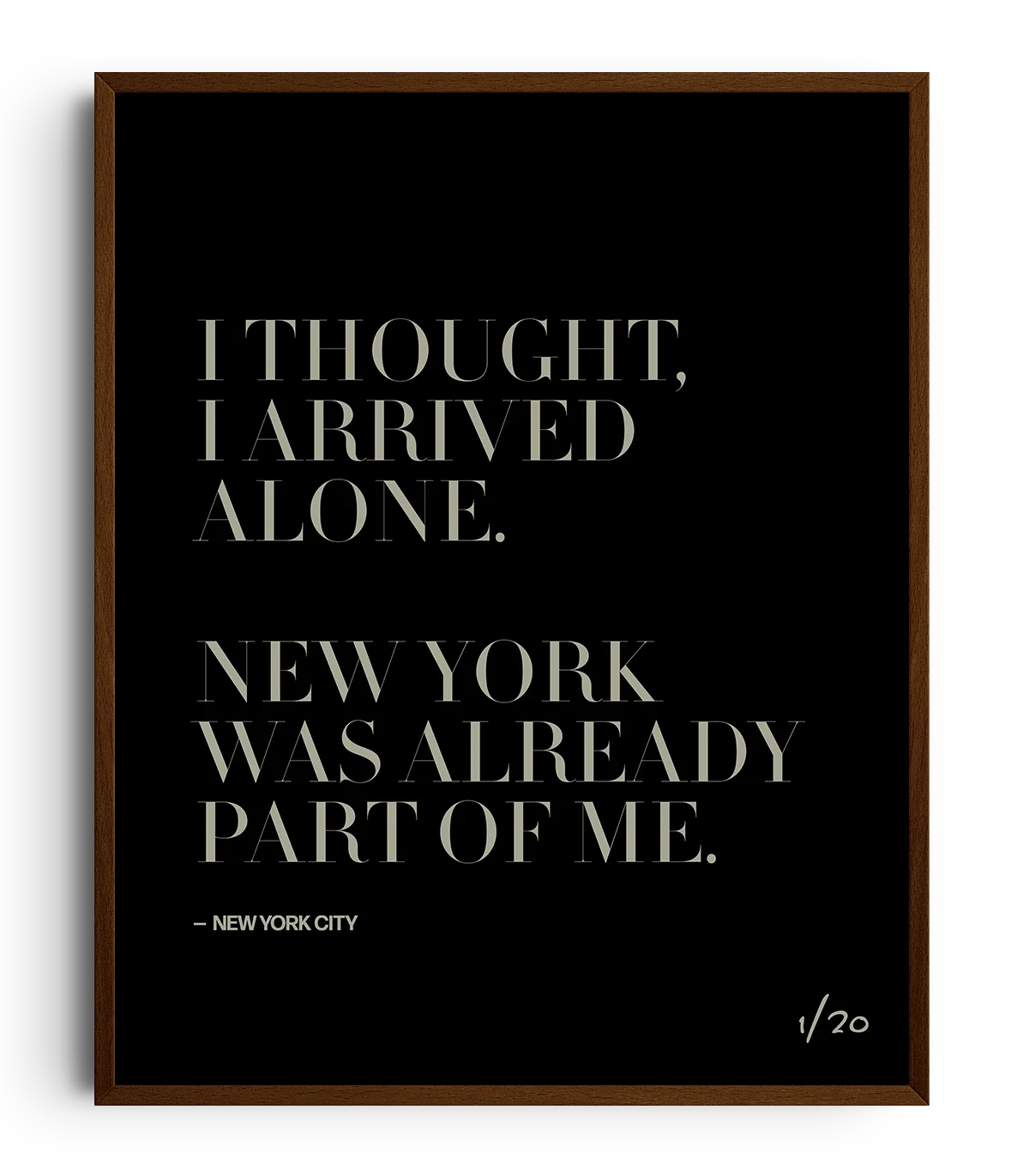 words of the city limited edition quotes about new york city